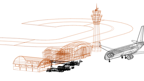Stylized Low-Poly Airport and Airliners - 3D Asset Pack — Galeri 3